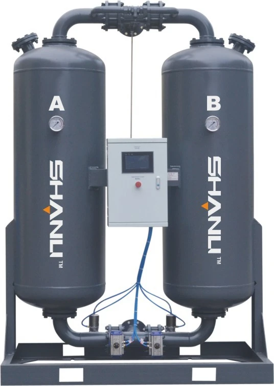 Air-Cooled Heatless Desiccant Air Dryer For Air Compressor